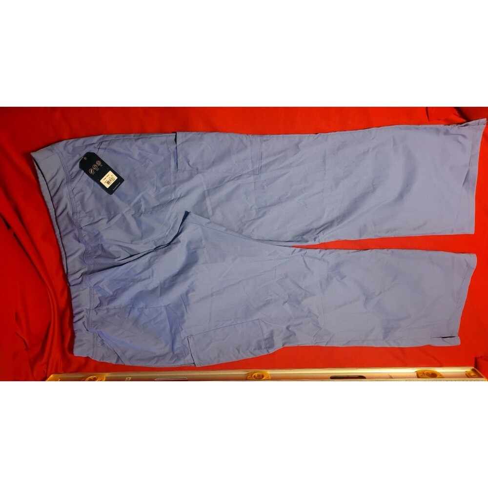 NWT Cherokee Workwear Scrub Pants Sz 4X Pull On Stretch Waist Pant Lt Blue  + Sz